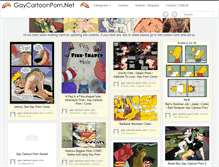 Tablet Screenshot of gaycartoonporn.net